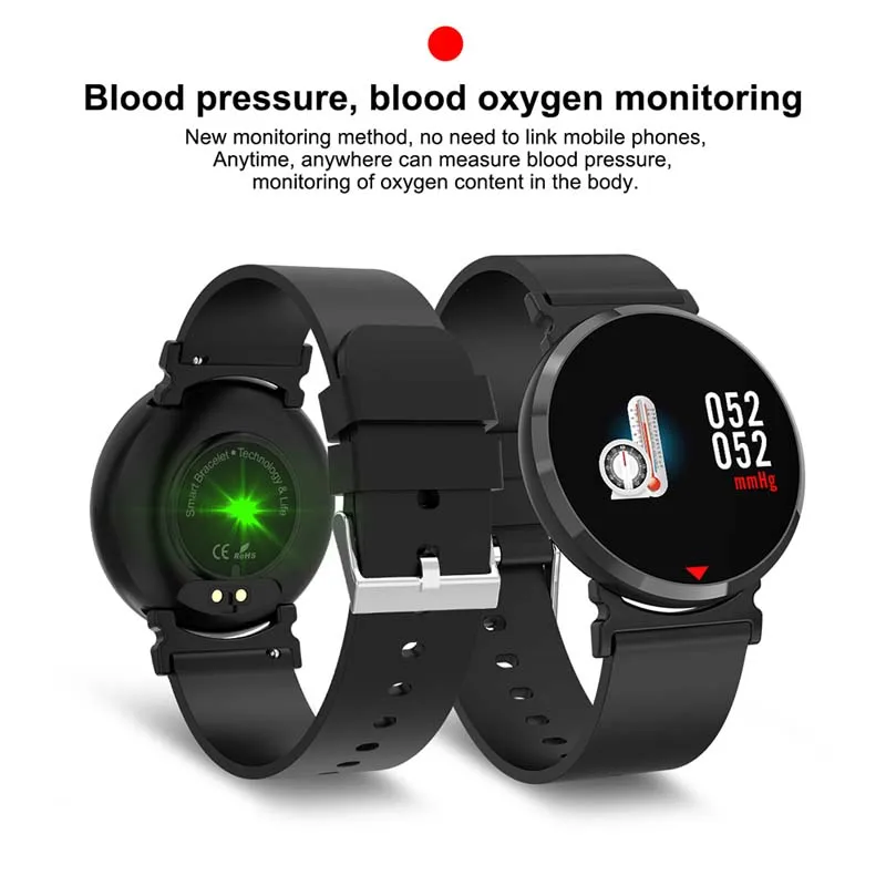 E28 Smart Band Heart Rate Heart Rate Monitor Blood Pressure Fitness Tracker Smart Band Color Screen Sports Bracelet Wristband