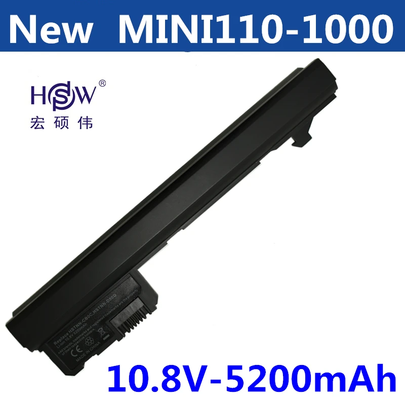 

HSW new laptop battery for Compaq Mini 102 110c CQ10 CQ10-100 for Hp mini 110 mini110-1000 battery 537626-001 HSTNN-CB0C battery