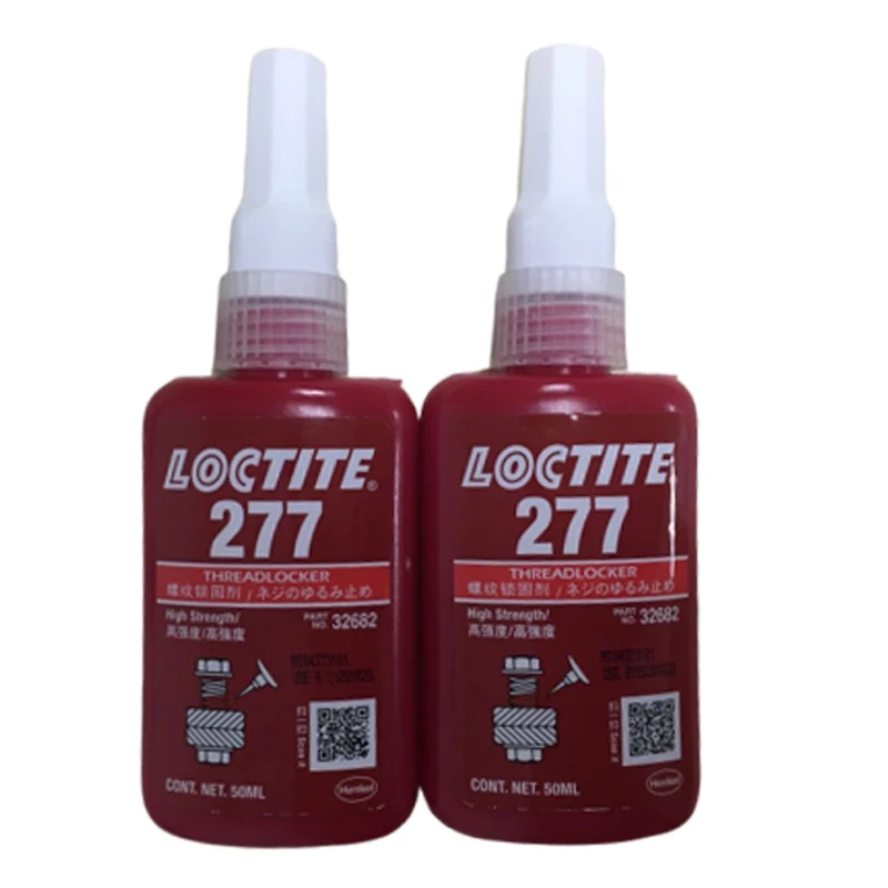 Resistência o Parafuso de Vedação Vedação de Alta 277 de Alta Loctite de Alta Viscosidade Cola Anaeróbica Cola Anti loose Thread Locker 3 de vedação de alta viscosidade cola anaeróbica cola anti-loose thread locker