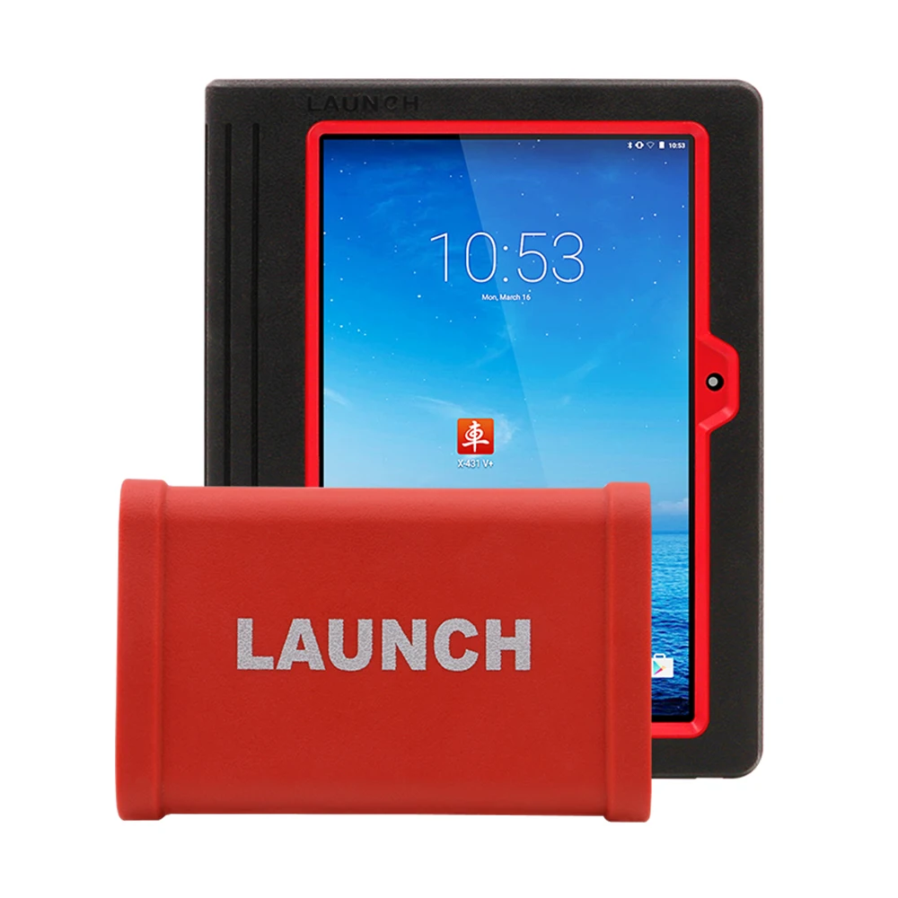 Launch X431 V+ tablet & Heavy duty adapter box (1)