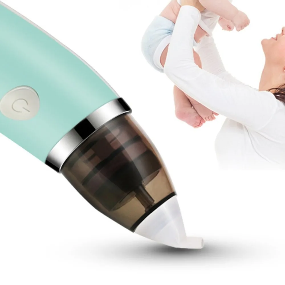 

Health Care Nose Cleaning Electric Baby Nasal Aspirator Safe Hygienic Nose Cleaner Nasal Absorption For Newborns Boy Girls