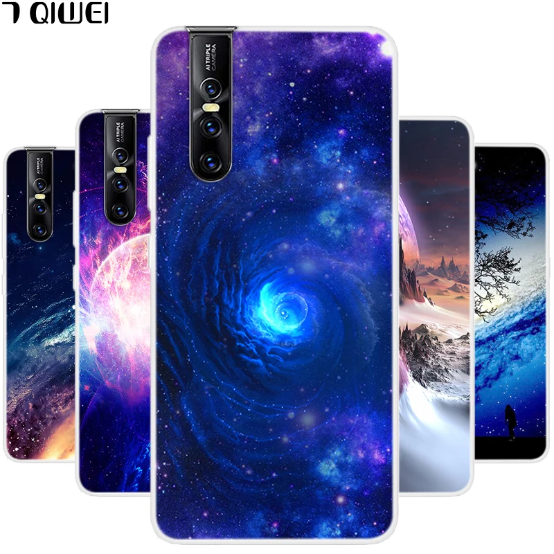B For Vivo V15 Pro Case 6.23'' Soft Silicone Phone Case For Funda Vivo V15 Pro Case V15Pro V 15 Pro Cover TPU Clear Fashion Slim