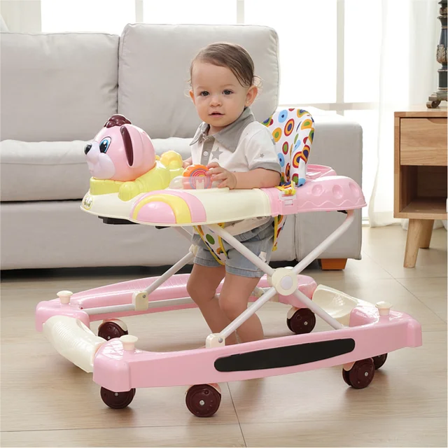 4 In1 Multi functional Baby Walker with Wheels Music for Infants