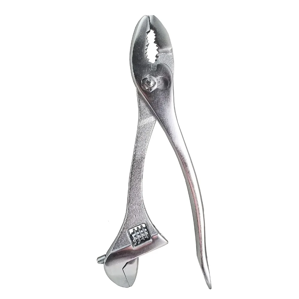 4 in 1 Multi Function Tool Adjustable Wrench Slotted Screwdriver Wire