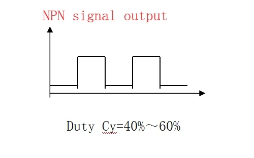 NPN signal output