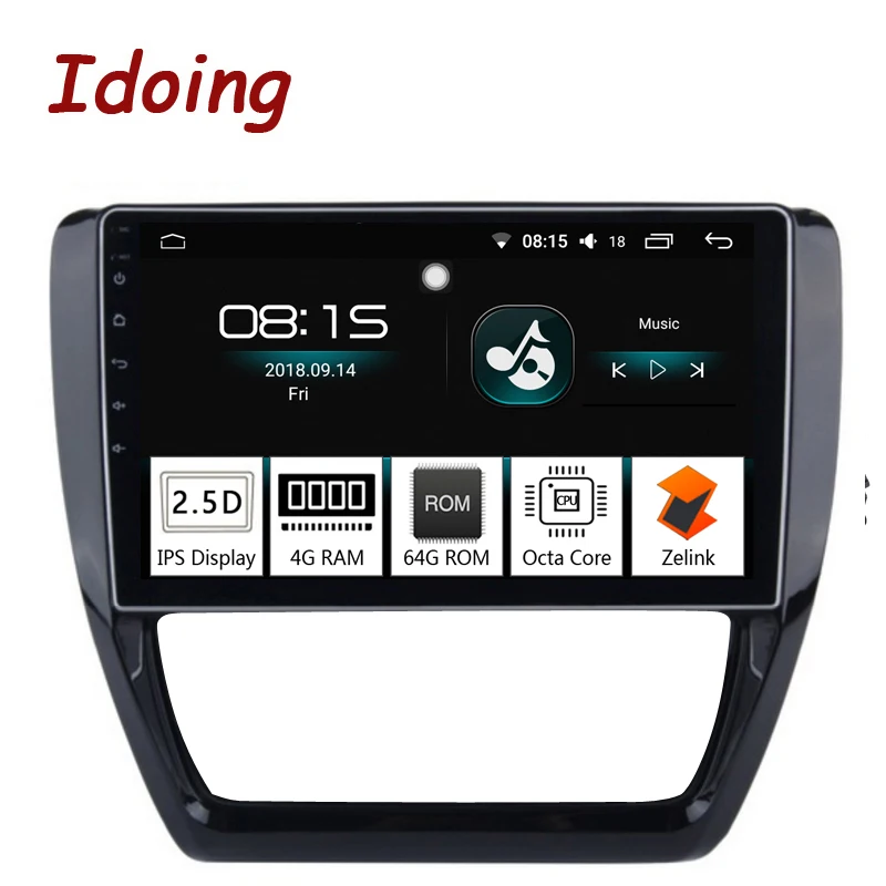 Discount Idoing 10.2"8 Core Car Android 8.0 Radio Multimedia Player Fit VW Jetta 2017 4G+64G 2.5D IPS Built-in GPS Navigation and GLONASS 0 Discount Idoing 10.2"8 Core Car Android 8.0 Radio Multimedia Player Fit VW Jetta 2017 4G+64G 2.5D IPS Built-in GPS Navigation and GLONASS 0