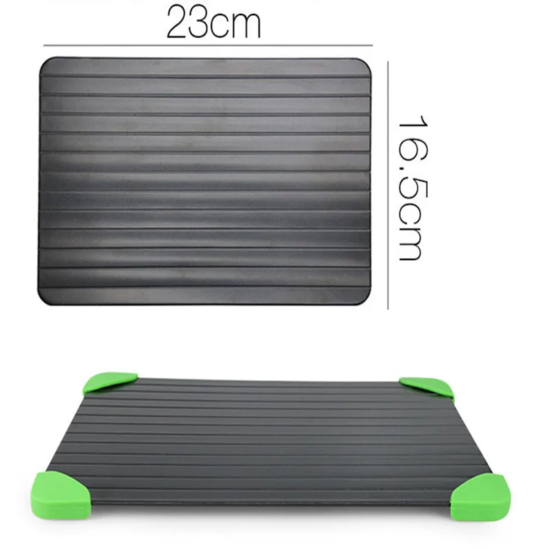 Hamburger Meat Beef Grill Make Tool Metal Plate Defrosting Tray Safe Fast Thawing Frozen Meat Defrost Kitchen Tool