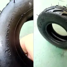 6X2 6 дюймов самокат шины и внутренняя труба набор электрический самокат колеса стул грузовик