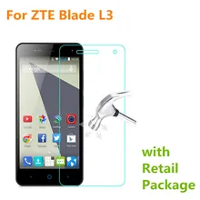 2.5D zte Blade L3 закаленное стекло оригинальная Высококачественная защитная пленка Взрывозащищенная Защита экрана для zte Blade L3