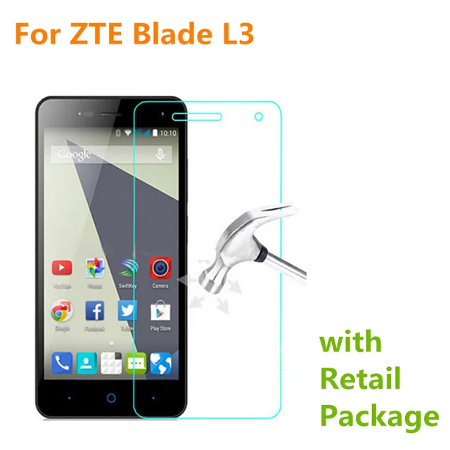 

2.5D ZTE Blade L3 Tempered Glass Original High Quality Protective Film Explosion-proof Screen Protector for ZTE Blade L3