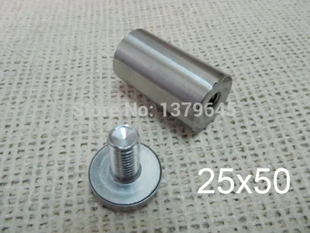 

25x50 25mm dia. 50mm height ss stainless steel Advertisement nail,Acrylic screw,Billboard trunk nail , Mirror glass nail