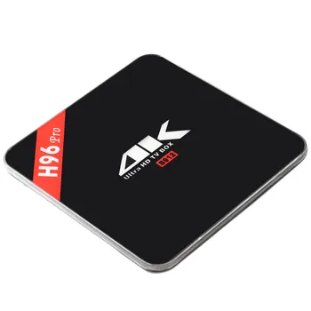 

H96 Pro Smart TV Box Amlogic S912 Octa Core Set Top Box Android 7.1 OS Media Player BT 4.0 2.4GHz + 5.0GHz WiFi H96Pro Mini PC