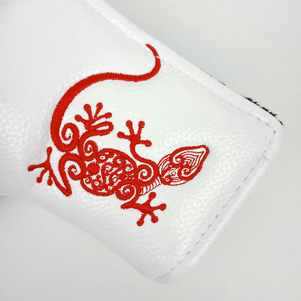 Gecko Embroidery Golf Club Headcover for Blade Golf Putter Protector 4Colors10