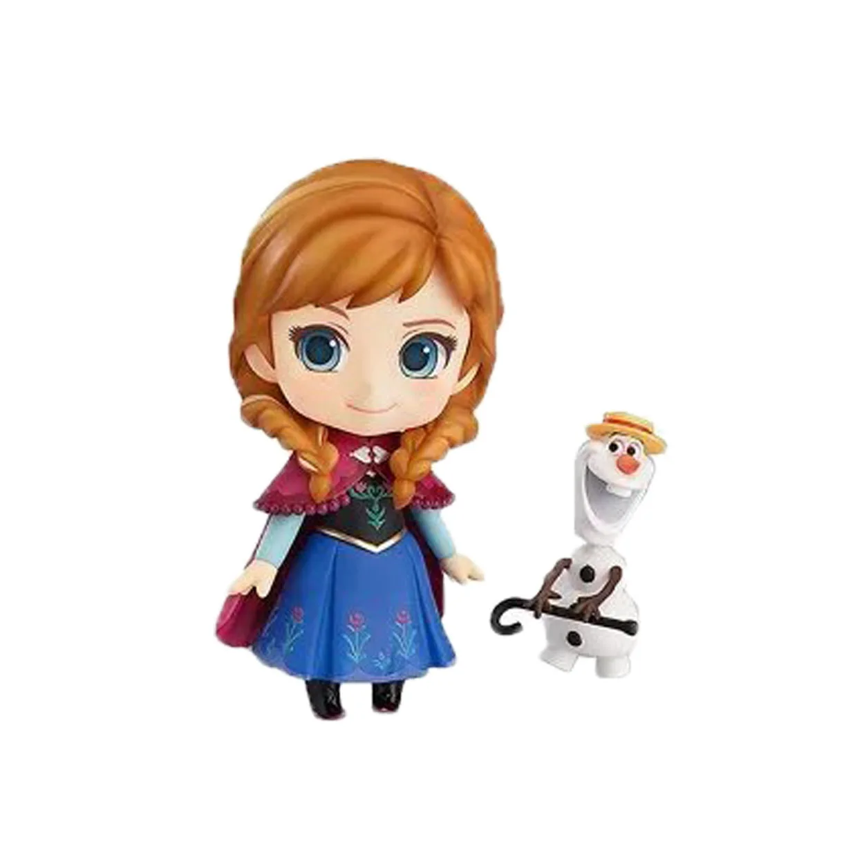 

Chanycore GSC Nendoroid #550 Ice World ANNA Elsa Princess Olaf PVC Action Figure Collection Model Toy 10cm 4''