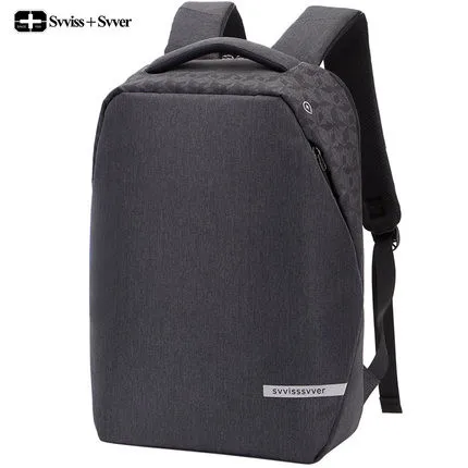 

svvisssvver brand Multifunction Men 15.6inch tablet Laptop Backpack For Teenager Fashion Male Leisure Travel backpack school bag