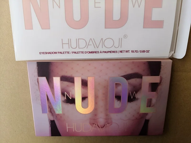 Новинка, HUDAMOJI, 18 цветов, палитра теней для век, макияж, стойкая косметика, ограниченная серия, палитра теней для век - Цвет: HUDAMOJI