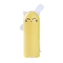 Cute Meng Pet Fan USB Charging Desktop Mini Fan Creative Cartoon Hand Handheld Fan (Yellow) Cute Meng Pet Fan USB Charging Desktop Mini Fan Creative Cartoon Hand Handheld Fan (Yellow)