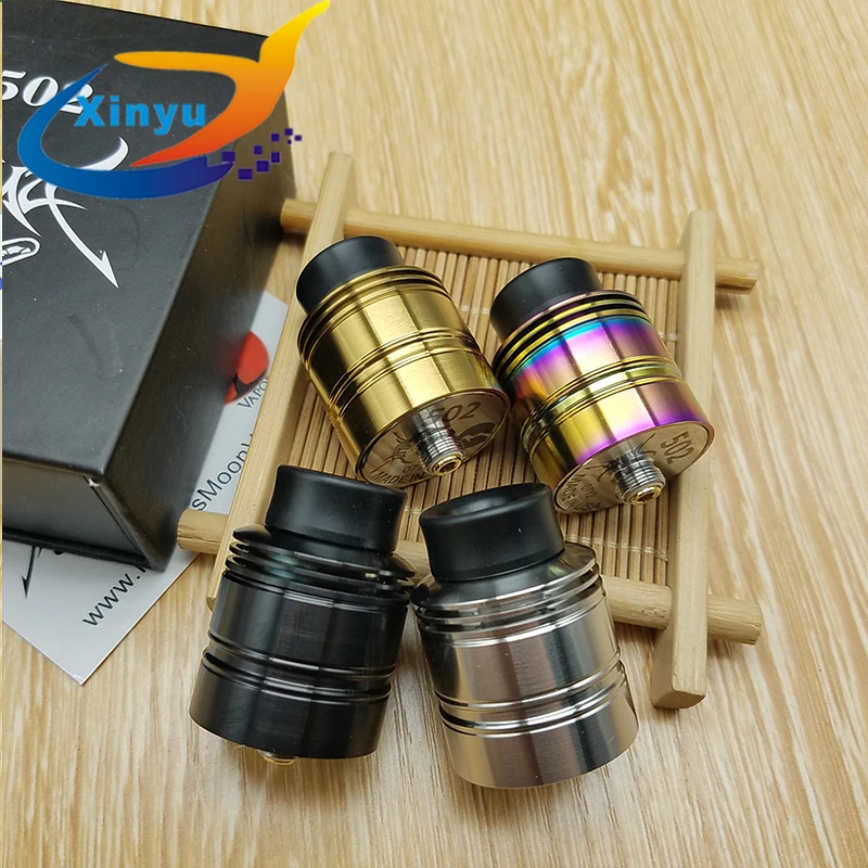 

NEWEST Arrived 502 rdaV2 Drip atomizer 510 thread 25mm diamater tank Fit for mechanical mod vaporizer box mod