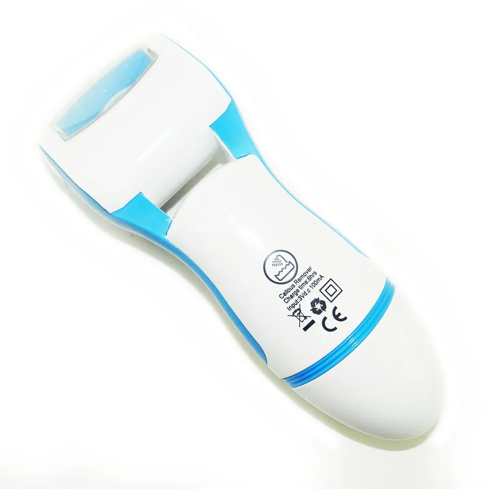 Ferramenta de Cuidados com os Pés Kimisky Azul Recarregável Pedicure Cuidados Pessoais pé Esfoliante Elétrica Ferramentas 6 ps Cabeças Rolo 12 Instrumento cuidados c/ pés