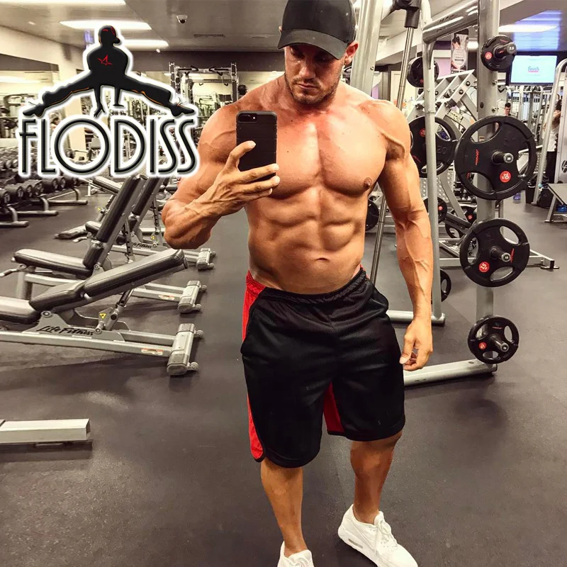 FLODISS Fitness Short Pants 2018 Summer Men Sport Running Training Jogging Shorts Gym font b Football