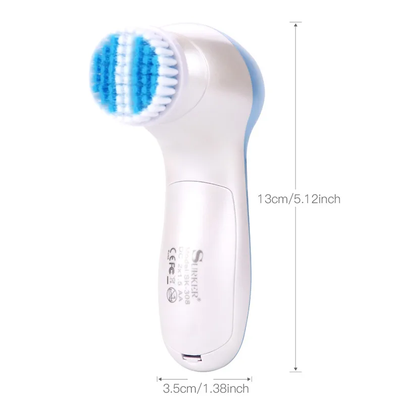 10 в 1 щетка для очищения лица с батарейным питанием набор для глубокой очистки лица средство для удаления черных точек очиститель пор женский набор инструментов для красоты 31
