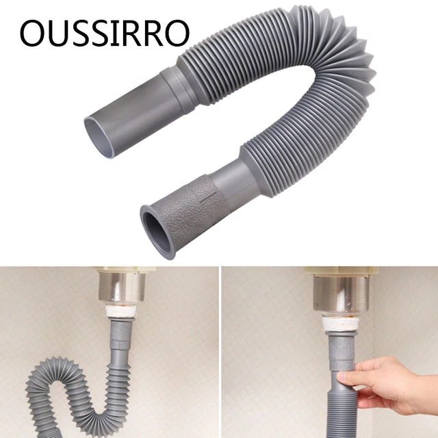 36cm plastic cess pipe drain plumbing plomberie flexible drain hose kitchen sink hose pipe drainer - Kitchen Sink Hose 36cm plastic cess pipe drain plumbing plomberie flexible drain hose kitchen sink hose pipe drainer - Kitchen Sink Hose