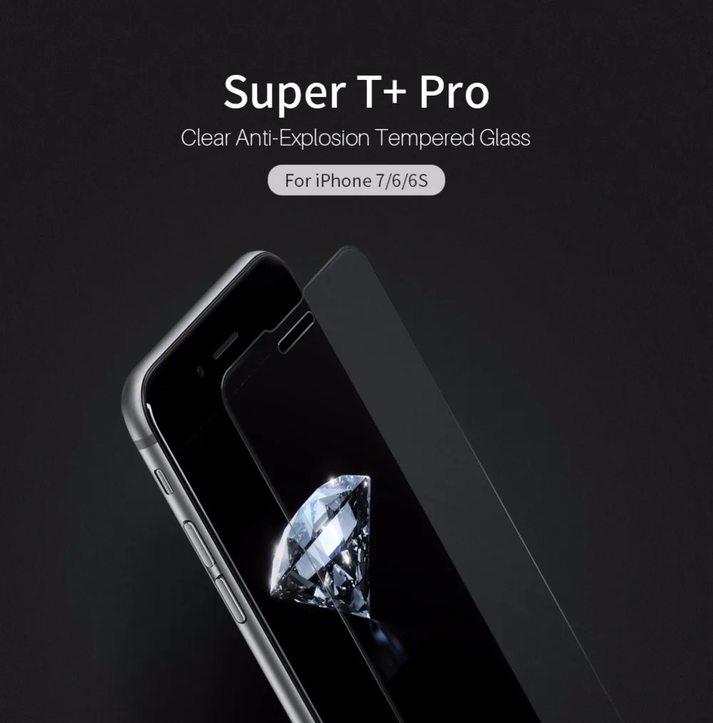 bilder für Für iphone 6 iphone 6 s nillkin super t + pro gehärtetem glas flim 3d touch 0,15mm gehärtetem glas schirmschutz für iphone 7 bilder für Für iphone 6 iphone 6 s nillkin super t + pro gehärtetem glas flim 3d touch 0,15mm gehärtetem glas schirmschutz für iphone 7