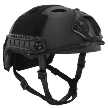 

FAST PJ Miitary Airsoft Helmet With Picatinny Wing-loc ARC Rail Adapter NVG Mount Tactical Helmet