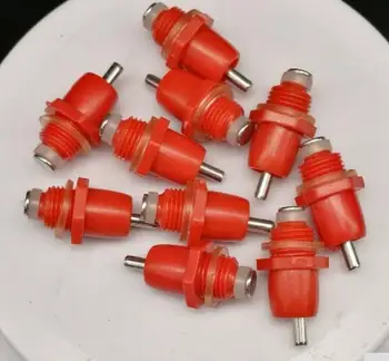 

30Pcs High Quality Spring Type Chicken Red Nipples Drinking Chicken With Automatic Water Dispenser Chicken Mouth Drinking Water