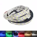 DC 12 V светодиодный RGB полосы света 5050 SMD 60 светодиодный s/М Warmwhite Светодиодные ленты свет DC 5 m 12 V светодиодный полосы bilight Водонепроницаемый