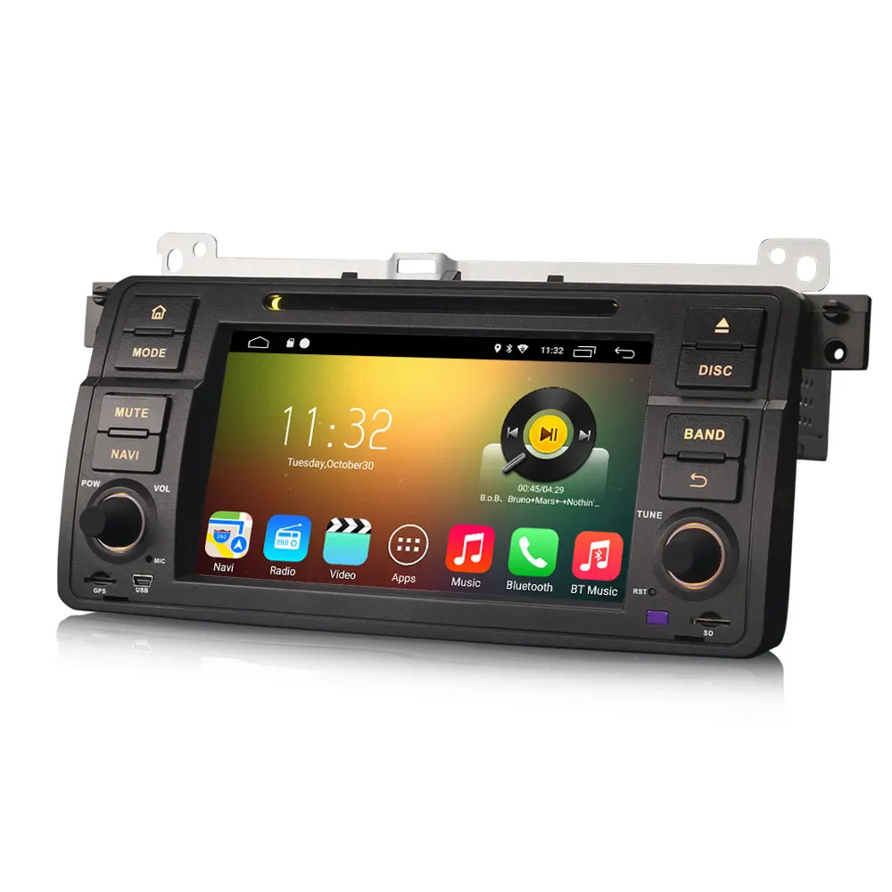 Discount 7" Android 9.0 Pie OS Car DVD Multimedia Navigation GPS Radio for Rover 75 1999-2005 with External DAB+ Receiver Box Support 5