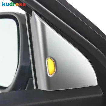 

For Nissan Kicks 2017 2018 2019 Car Inner A Pillars Column Front Triangle Cover Trim Garnish Molding Car Styling Accessories