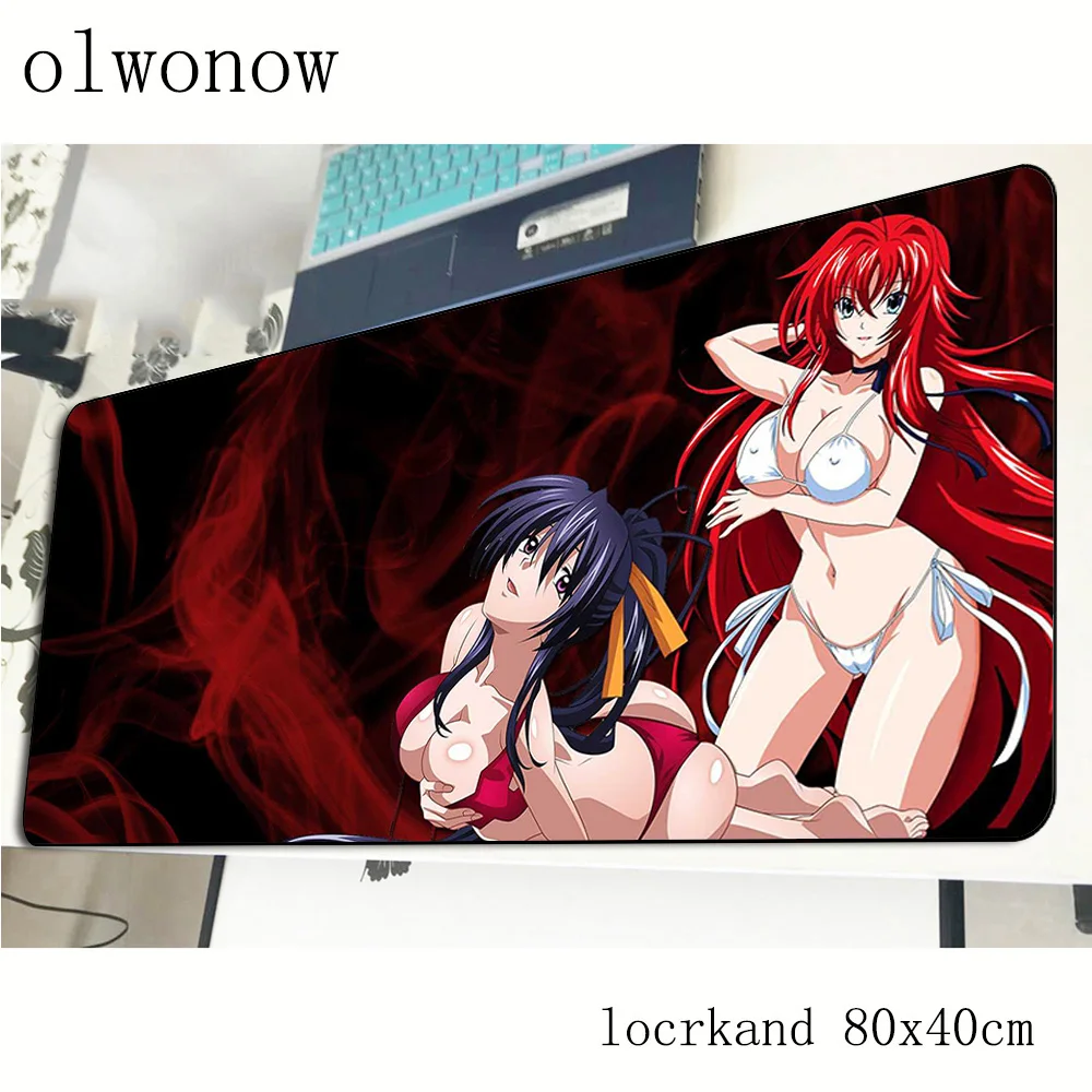 Коврик для мыши dxd старшеклассников 80x40 см лучший игровой коврик