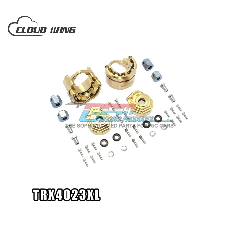 

TRX-4 TRX4 82056-4 Pendulum Wheel Knuckle Axle Weight-Bearing Device Brass For RC Car Original Spare Parts TRX4023XL