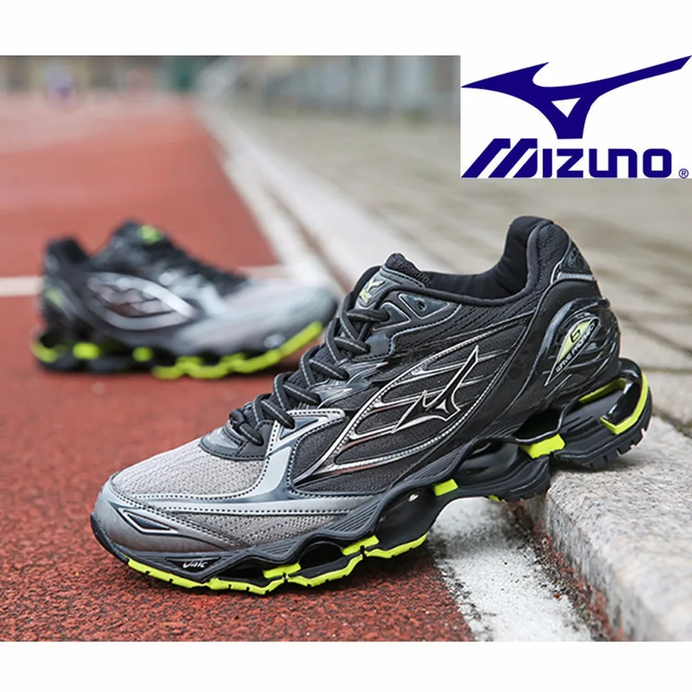 Goede Originele Mizuno Wave Prophecy 6 Professionele Schoenen Stabiele Sport Loopschoenen Voor Mannen 4 Kleuren Gewichtheffen Schoenen