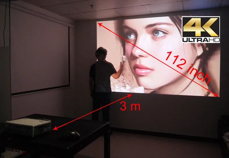 4 К Smart 3D Wi Fi blutooth видеопроектор Z4000|projector 3d wifi|projector wifiprojector 4k |