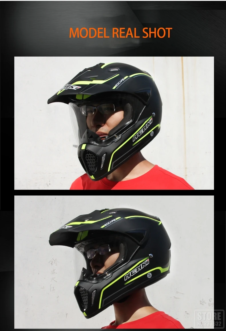 NENKI мотоциклетный шлем мото гоночный шлем кросс шлем Capacetes полное лицо мотоциклетный Взрослый Мотокросс внедорожный Мото шлем 310