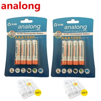 

Original 8Pcs Bateria AAA Batteries NI-MH 1000mAh Low-Self Discharge aaa Rechargeable 3A Battery bateria For Remote Controller