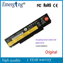 10.8VV 48WH Original Nova Bateria Do Portátil para LenovoThinkPad E555 E550C E550 Series 45N1760 45N1761