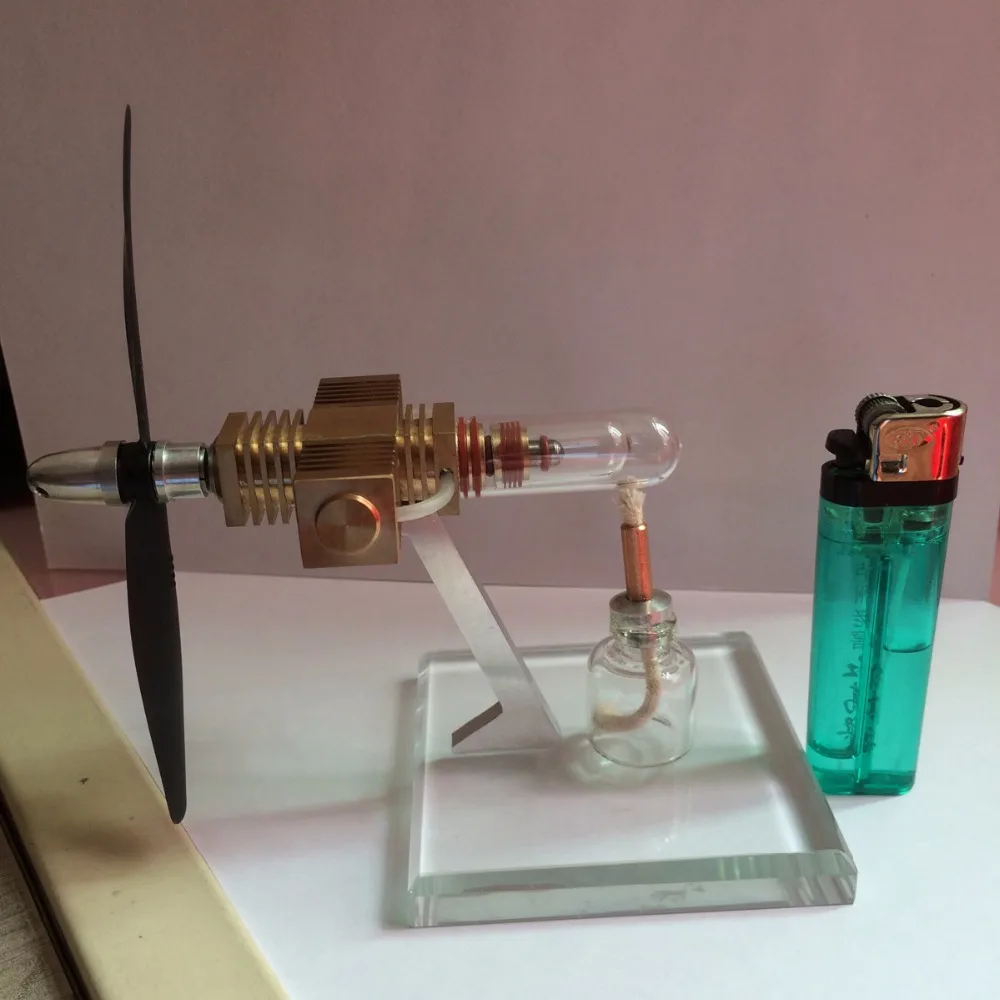 Cool !Miniature Stirling engine 'Free man' Stirling engine engine