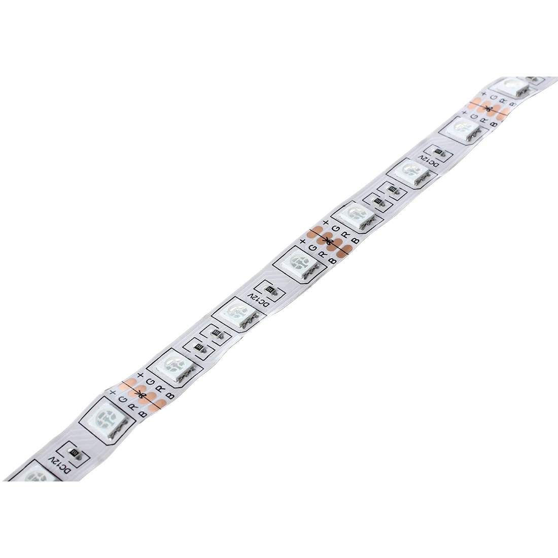 Новый-2x5 м 10 M 5050 SMD 600 светодиодный rgb гибкий линейный свет Авто DC 12 V