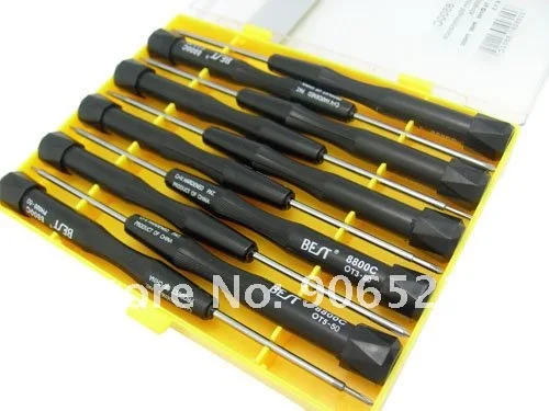 

8800C Professional Quality 10 in 1 Tool Screwdriver Set Repair for xbox360 ps3 slim