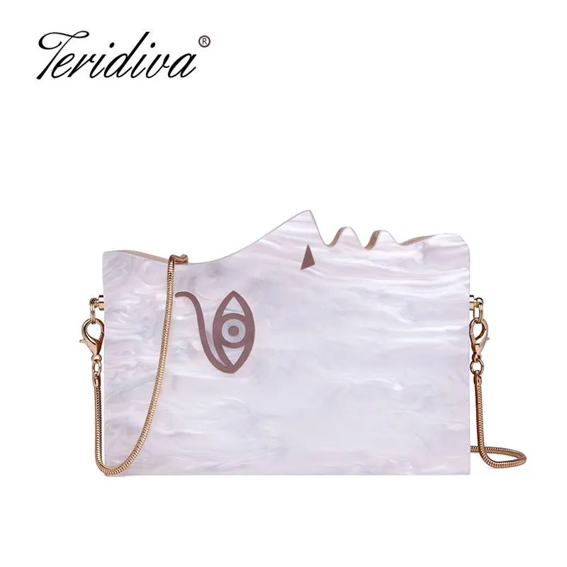Teridiva известный бренд Для женщин деревянный сумка Вечеринка деревянной коробке клатч дамы футляр Ежедневные клатчи сумочка кошелек