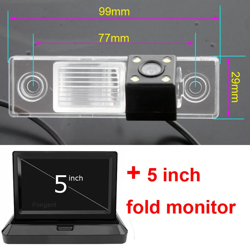 Автомобильный монитор для камеры заднего вида Беспроводная парковочная камера для CHEVROLET Epica Lova Aveo Captiva Lacetti Cruze Matiz HRV Spark - Название цвета: 8183-Z2-50