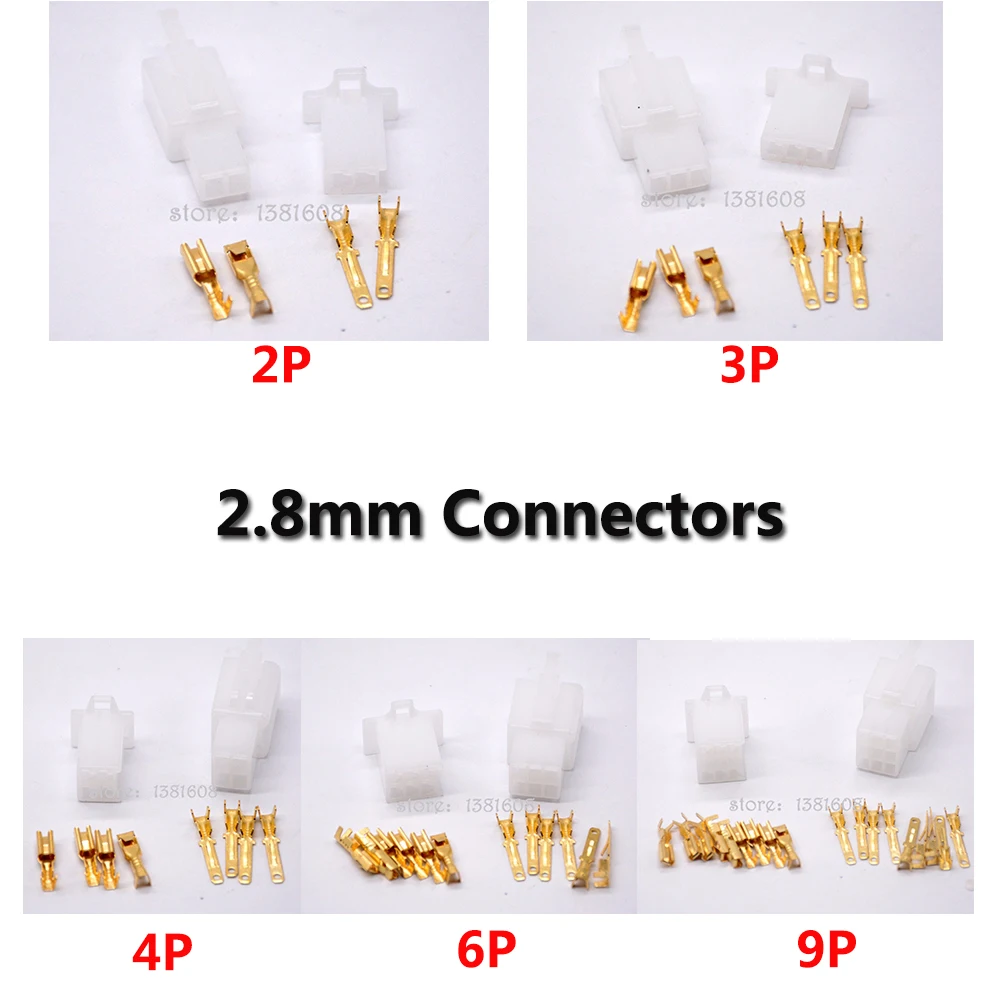 10 компл./лот 2/3/4/6/9 штифтов авто электрические провода 2,8 мм разъем Наборы Мужской Женский Разъем для автомобиля мотоцикла авто и т. д