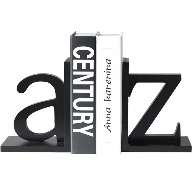 

Letters bookends American model room soft vintage decoration