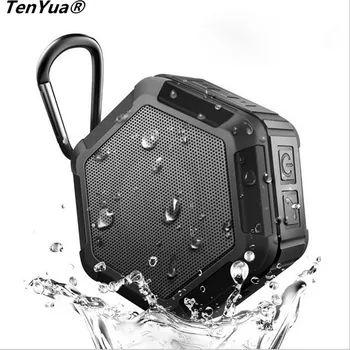 

Portable Bluetooth Bass Speaker Mini Wireless Outdoors Sports Waterproof Subwoofer Loudspeaker for Smartphone With Mic
