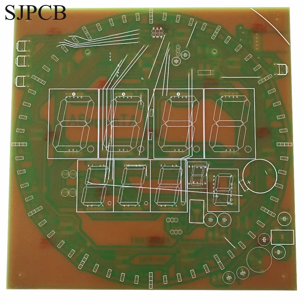 Светодиодный светильник SJPCB Односторонняя печатная плата с низкой ценой