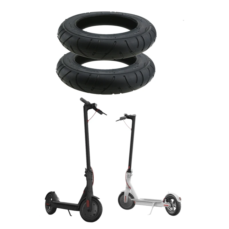 2Pcs 10 Inch Scooter Tire For Xiaomi Mijia M365 Electric Scooter Inflatable Solid Wanda Tire Scooter accessories