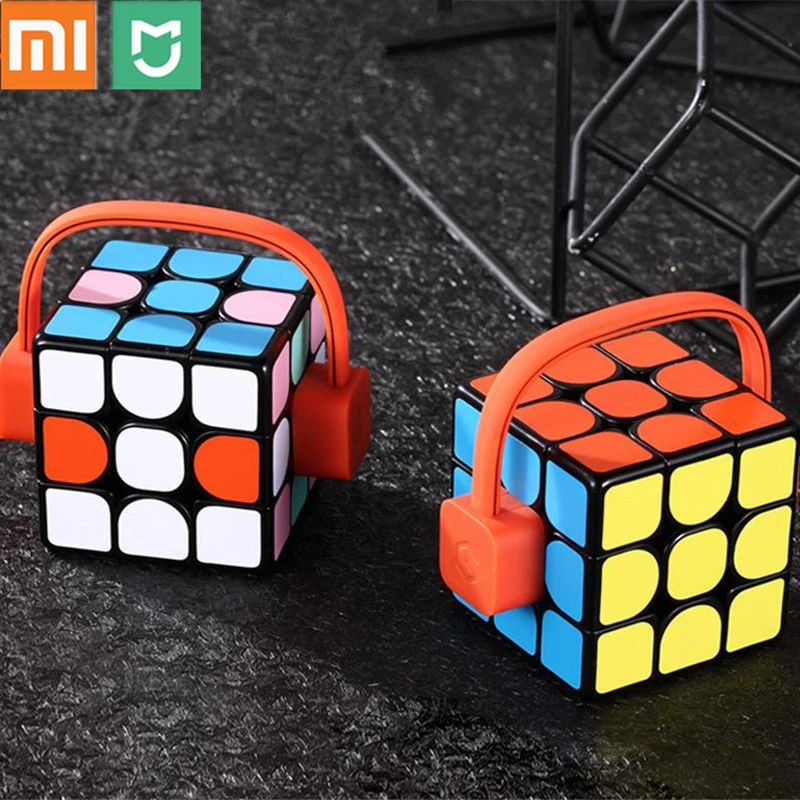 

xiaomi mijia Giiker super smart cube App remote comntrol Professional Magic Cube Puzzles Colorful Educational Toys For man woman